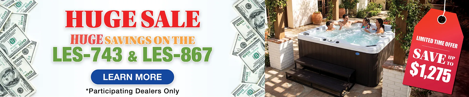 Calspas hot tub being used in a family setting - Pittsburgh